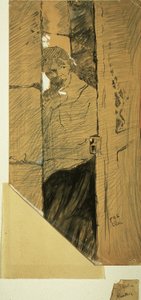 Na porta de Henri de Toulouse Lautrec