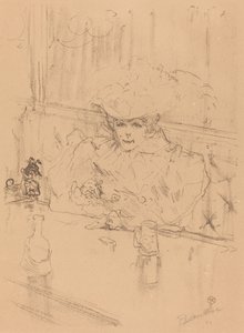 No Hanneton Au Hanneton, 1898. de Henri de Toulouse Lautrec