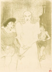 Na Ópera: Mme. Caron em Fausto Na Ópera: Mme. Caron em Fausto, 1894. de Henri de Toulouse Lautrec