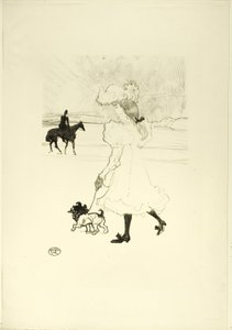 Na floresta de Henri de Toulouse Lautrec