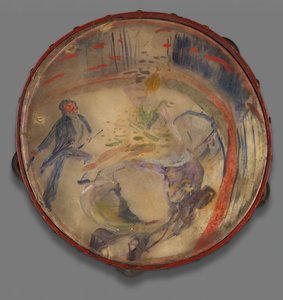 No Circo: Cavaleiro, 1888. de Henri de Toulouse Lautrec