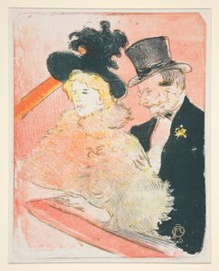 Au concerto (No concerto) de Henri de Toulouse Lautrec
