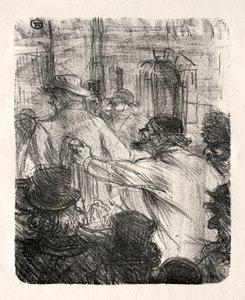 Ao pé do Sinai: The Cloth Hall, Cracóvia, 1898. de Henri de Toulouse Lautrec