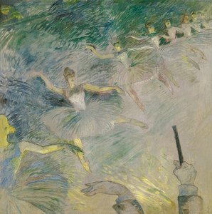 Dançarina de balé. 1885-86 de Henri de Toulouse Lautrec