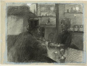 Bar do Café da rue de Rome de Henri de Toulouse Lautrec