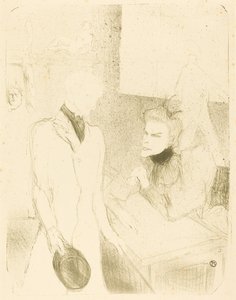 Brandes e Le Bargy em "Cabotins" de Henri de Toulouse Lautrec