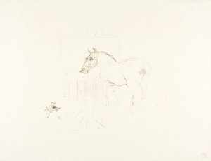 O pequeno pónei de Calmèse de Henri de Toulouse Lautrec