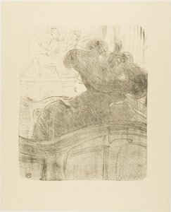 Cléo de Mérode, de Treze Litografias de Henri de Toulouse Lautrec