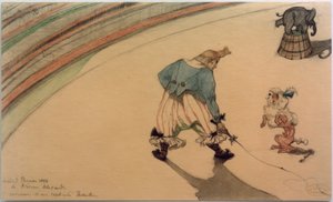 Treinador de palhaços de Henri de Toulouse Lautrec
