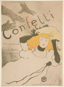 Confete de Henri de Toulouse Lautrec