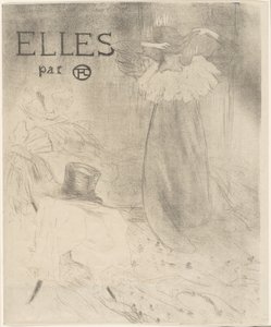 Capa para Elles de Henri de Toulouse Lautrec