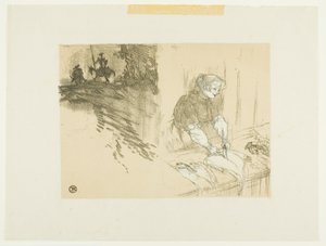 Capa para Les Courtes Joys de Henri de Toulouse Lautrec