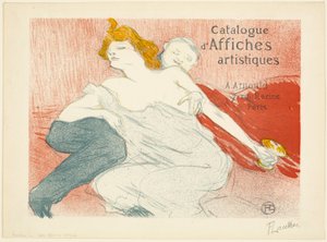 Deboche (segunda placa) de Henri de Toulouse Lautrec