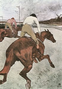 O Jockey de Henri de Toulouse Lautrec