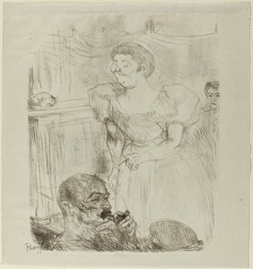Di ti Fellow, Cantor Inglês em um Café-Concerto de Henri de Toulouse Lautrec