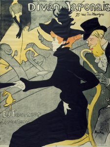 sofá japonês de Henri de Toulouse-Lautrec