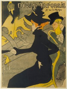 Sofá japonês de Henri de Toulouse Lautrec
