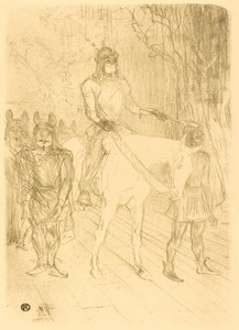 Entrada de Brasseur em Chilperic Entrada de Brasseur em Chilpéric, 1895. de Henri de Toulouse Lautrec