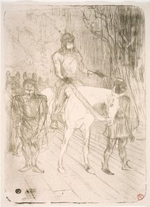 Entrada para Brasseur, em Chilpéric de Henri de Toulouse Lautrec