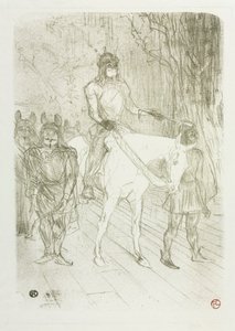 Entrada de Brasseur em Chilpéric de Henri de Toulouse Lautrec
