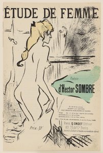 Estudo da Mulher de Henri de Toulouse Lautrec