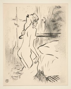 Etude de femme (Estudo de uma Mulher) de Henri de Toulouse-Lautrec