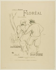 Floréal, de Melodies de Désiré Dihau de Henri de Toulouse Lautrec
