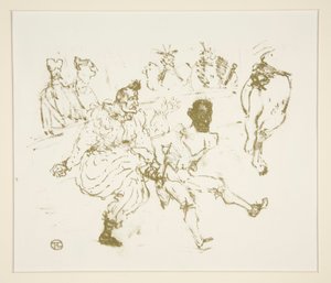 Footit e Chocolate de Henri de Toulouse Lautrec