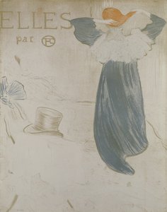 Frontispício para "Elles", 1896 de Henri de Toulouse Lautrec