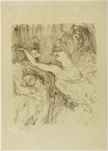 Guy e Mealy, em "Paris qui Marche" de Henri de Toulouse Lautrec