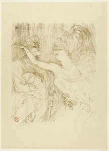 Guy e Mealy, em "Paris qui Marche de Henri de Toulouse Lautrec