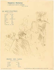 Homenagem a Molière de Henri de Toulouse Lautrec