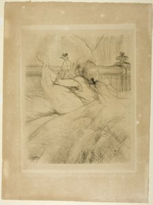 Na cama de Henri de Toulouse Lautrec
