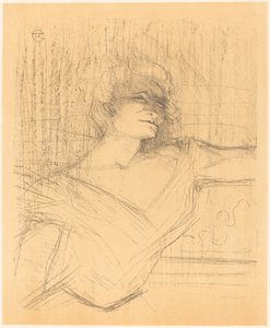 Em "La glu" (Em "La glu") de Henri de Toulouse Lautrec