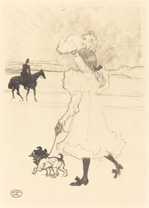 Na Floresta (Au bois) de Henri de Toulouse Lautrec