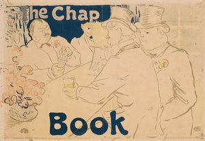 Bar irlandês e americano, Rue Royale; pôster para "The Chap Book", 1895