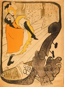 Jane Abril de 1893 de Henri de Toulouse Lautrec