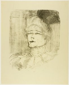 Jeanne Granier, da Treize Litografias de Henri de Toulouse-Lautrec