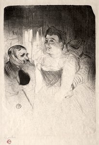 Judicial no Loge de Henri de Toulouse Lautrec