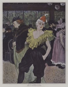 Clowness de Cha-U-Kao no Moulin Rouge (Clowness de Cha-U-Kao no Moulin Rouge) de Henri de Toulouse Lautrec