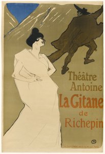 cigano de Henri de Toulouse Lautrec