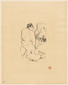 O terror de Grenelle de Henri de Toulouse Lautrec
