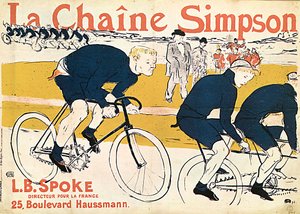 The Simson Channel, Cartaz publicitário, 1896.