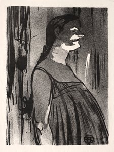 O Café-concerto: Sra. Abdala de Henri de Toulouse Lautrec