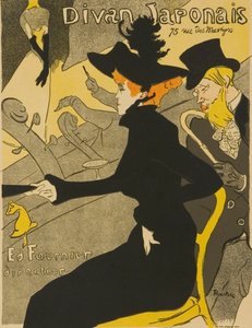 O Divã Japonês de Henri de Toulouse Lautrec