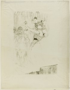 Lender dançando o Bolero em Chilpéric de Henri de Toulouse Lautrec