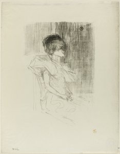 Credor sentado de Henri de Toulouse Lautrec