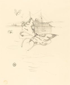 Borboletas, 1895. de Henri de Toulouse Lautrec