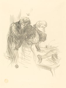 Les vieux papillons de Henri de Toulouse Lautrec
