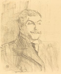 Lucien Guitry, 1896. de Henri de Toulouse Lautrec
